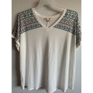 Women’s 2x boho top